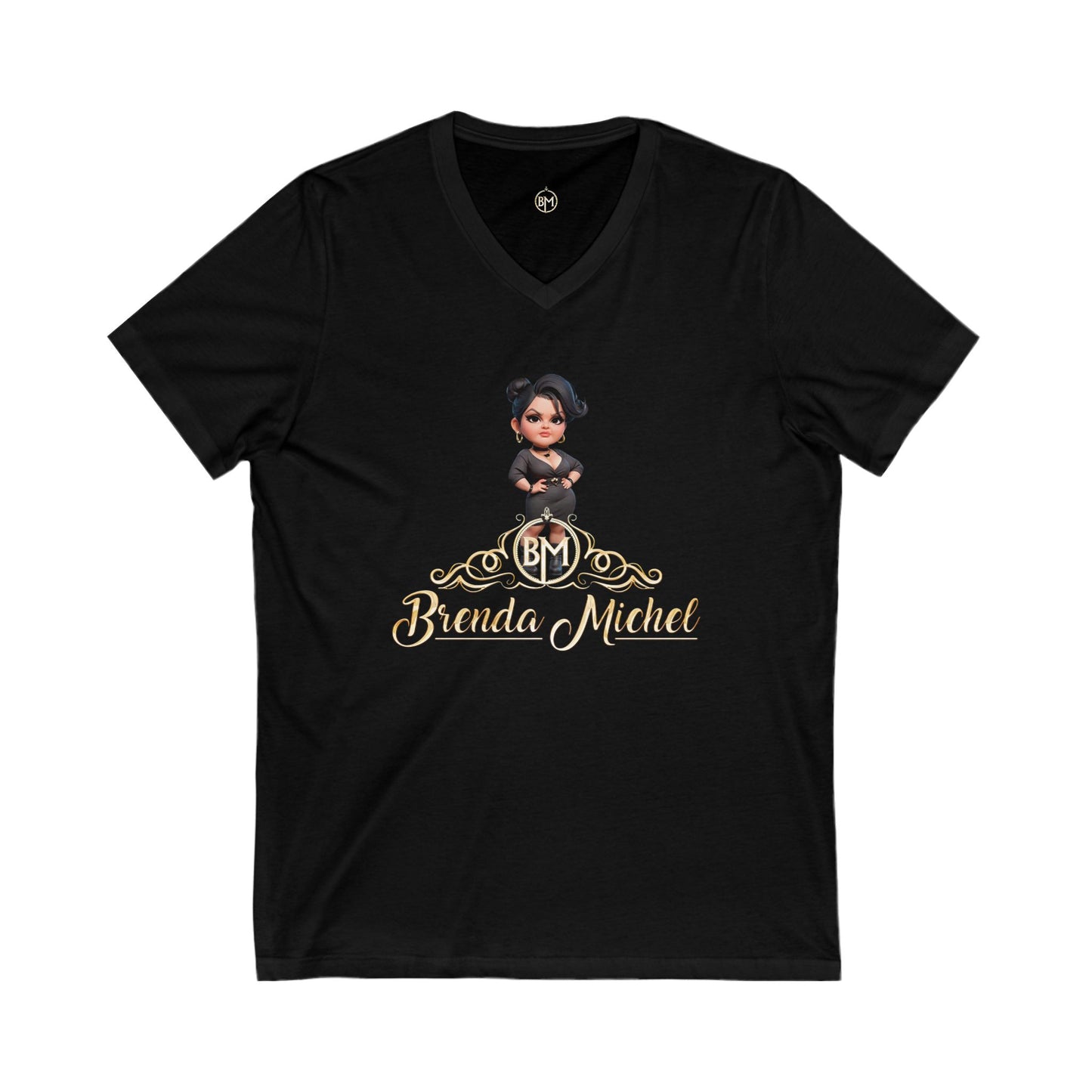 Brenda Michel Doll V-Neck
