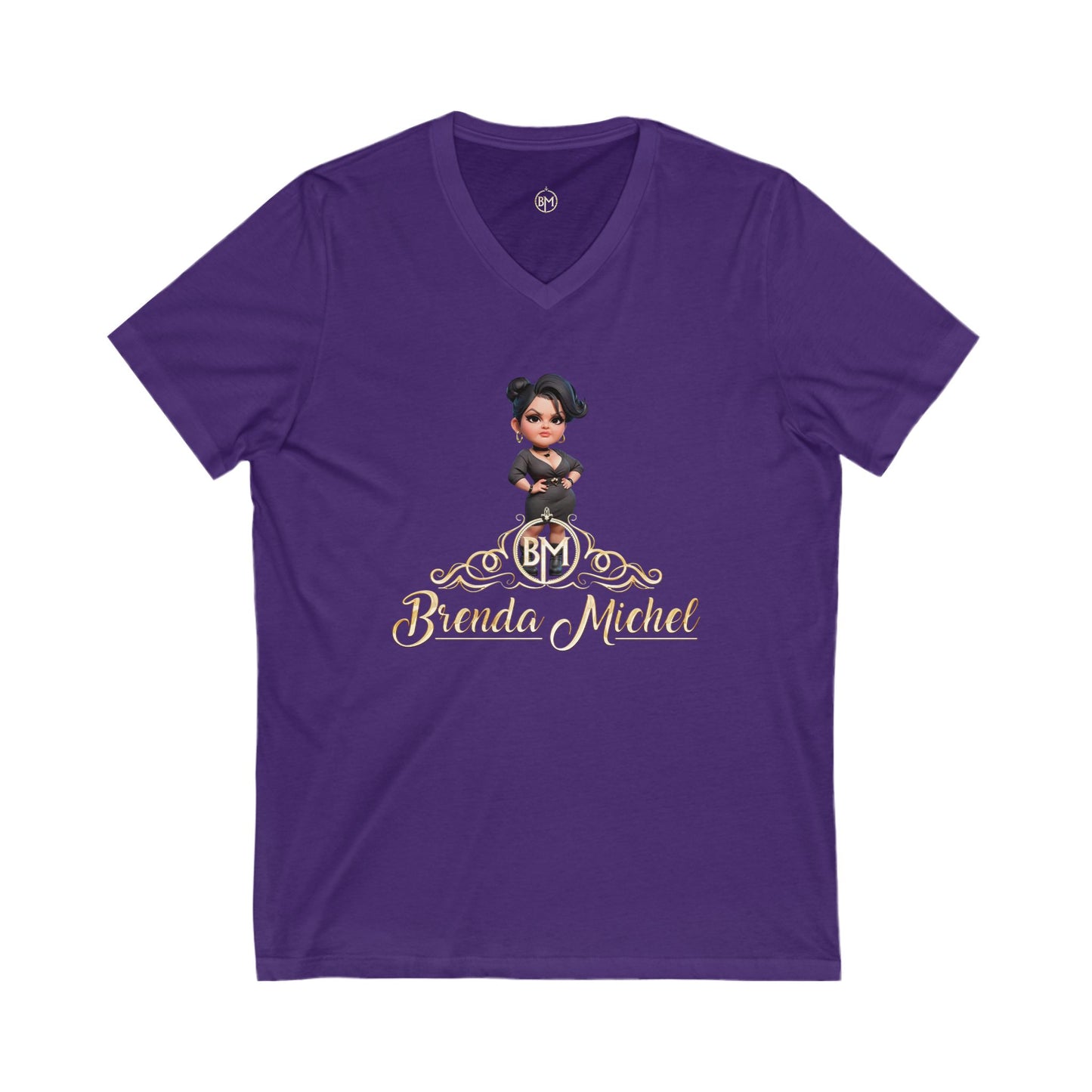 Brenda Michel Doll V-Neck