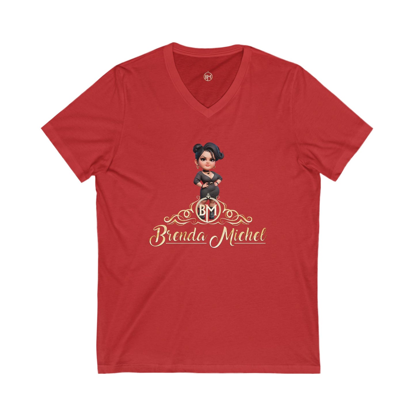 Brenda Michel Doll V-Neck