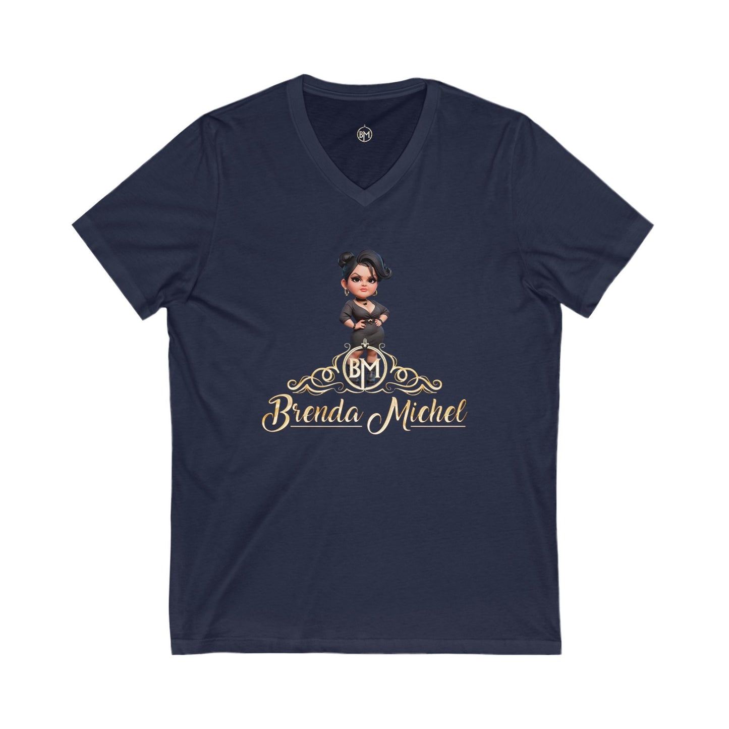 Brenda Michel Doll V-Neck